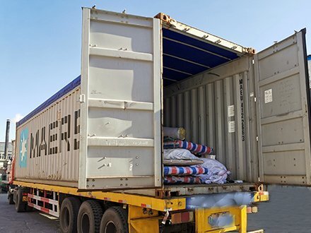 津雙達(dá)客戶(hù)出口南非的彩鋼板