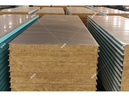 不銹鋼巖棉夾芯板 食品廠房墻面板